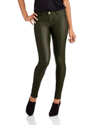 Almost Famous Juniors Coated Skinny 