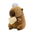 thumbnail image 3 of Lindo animal de peluche de , muñeca de de peluche, realista, decoración del hogar, juguete de peluche de para regalos, niños queso, 3 of 9