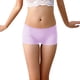 thumbnail image 1 of Gibobby Verano calzoncillos adelgazantes Calzoncillos bóxer cómodos para mujer, transpirables, absorbentes del sudor, algodón, , seda helada, sin costuras（Morado，Talla única), 1 of 3