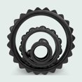 thumbnail image 4 of Set de rodillos de masaje Chirp Wheel XR 10", 6", 4" negro, 4 of 8