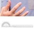 thumbnail image 4 of Finger Goniometer, Transparent Plastic 180 Degree Hard Angle Protractor Ruler  For Joint Range, 4 of 8