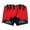 Red, variant on Kids Teen Half Finger Gloves Non Grip for Bike Riding Scooter Outdoor Sports Youth Fingerless Sports Gloves Black 6 Years-12 Years