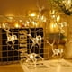thumbnail image 3 of Guirnalda de luces LED navideñas con forma de reno y pilas 3 metros, 3 of 7