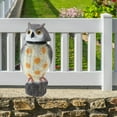 thumbnail image 4 of Fake Owl Bird Scarecrow Decoy, Protect Rice Vegetables Plastic Sunproof Owl Bird Scarecrow Decoy  For Garden, 4 of 8