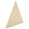 thumbnail image 3 of Triangle Wooden Cutouts 16 x 13-3/4-inch, Pack of 10 DIY Crafting Blanks, Wood Burning Shapes for Geometric Decor Wall, by Woodpeckers, 3 of 7