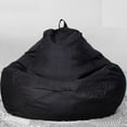 thumbnail image 4 of Extra Large Bean Bag Chairs Sofa Cover Indoor Lazy Lounger For Adults Kids, 4 of 5