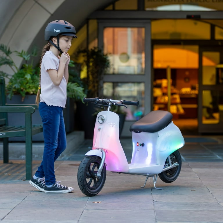 Razor Pocket Mod Lightshow - Classic Euro-Style Electric Scooter