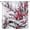 Style-1, variant on Japanese Cherry Blossom Blackout Curtains for Bedroom,Black White Asian Ink Mountain Lake Kanagawa Sea Flowers Red Plum Landscape Window Drapes Print for Boys Girls Living Room Bathroom 84x84in