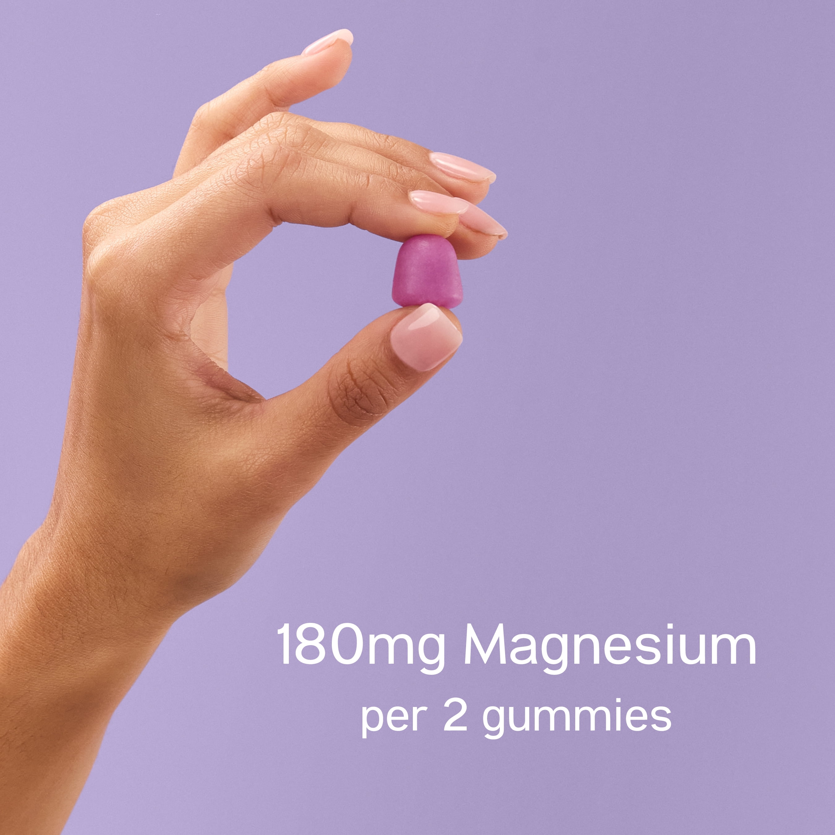 Mindful Blend Magnesium Gummies Wild Berry Flavor