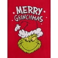 thumbnail image 2 of Grinch Boys Snug Fit Long Sleeve Top and Sleep Pants, 2-Piece Pajama Set, Sizes 4-10, 2 of 3