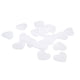 thumbnail image 1 of Botones Cubiertos de Tela Plástica de 20 Piezas para Manualidades de Bricolaje Hebilla Decorativa de Costura Corazón 50 mm Baoblaze Botones artesanales blancos, 1 of 7