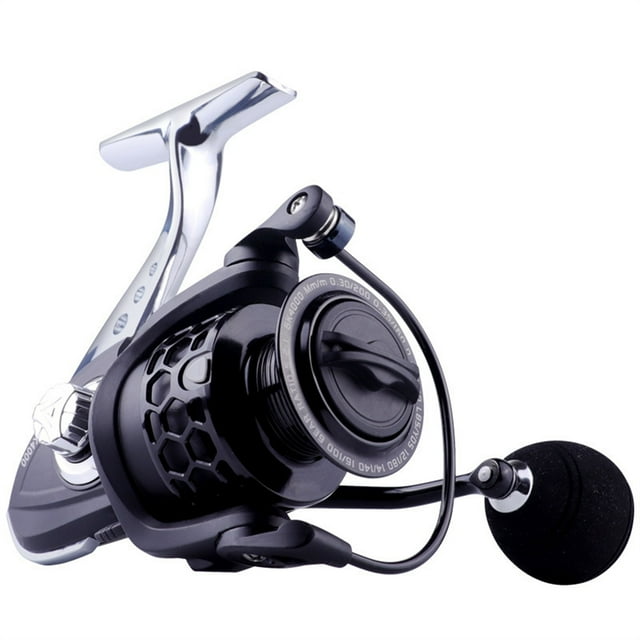 Fishing Reels GK1000-7000 Series 8kg Max Drag Lure Long Shot Spinning Wheel ,Rigid Aluminum Skeletal Frame