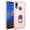 Rose Gold, variant on Moto E6 Plus Case, KAESAR 3-Layer Slim Shockproof Hard Cover Graphic Fashion Cute Skin Armor Case for Moto E6 Plus (Galaxy Stardust)