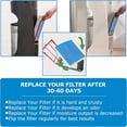 thumbnail image 2 of 8 Pack Upgrade HFT600 Replacement Humidifier Wicks -TER for HEV615, HEV620, 2 of 7