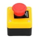thumbnail image 4 of Botón de parada de emergencia 10A impermeable 1NO 1NC interruptor de botón de emergencia de ascensor de seta roja, 4 of 8