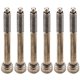 thumbnail image 1 of 6 tornillos de níquel para puente de bajo eléctrico, monturas de puente, sistema de trémolo, tornillos fijos, 1 of 7