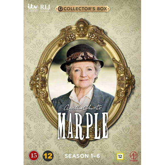 Agatha Christie's Miss Marple (Complete Seasons 1-6) - 12-DVD Set [ NON-USA FORMAT, PAL, Reg.2 Import - Denmark ]