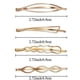 thumbnail image 3 of Hair Pins Set Geometric Hair Clips Metal Hairpin Minimalist Hair Styling Jewelry Hair Clamps Accessories Barrettes Gold Bobby Pin for Girl Women (8 Pi, 3 of 4
