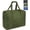 Green, variant on Foldable Travel Duffle Bag with Trolley Sleeve 40L Capacity, Lightweight Packable Travel Duffel Bags with the Keyhole Zipper, Weekender Overnight Nylon Carry Bag for Men & Women, Blue