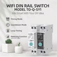 thumbnail image 2 of TONGOU 63A Smart Circuit Breaker with WiFi & Remote Control for Smart Home DIN Rail Switch, 2 of 5