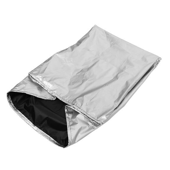 Milisten Folding Shape Boat Seat Cover Silver with Dust Protection for Outdoor Sailing 1Pack