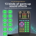 thumbnail image 6 of YIGSECU Advanced Sound Card Kits For Home Studios Broadcasts Wide Compatibility With Computers Smartphones Tablets, 6 of 8
