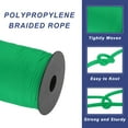 thumbnail image 3 of Uxcell 1/8 Inch Polypropylene Rope Braided Ropes, 328ft Nylon Rope Hollow Utility Cord, Dark Green, 3 of 6