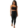 thumbnail image 6 of Hanes EcoSmart Women's High-Waisted Leggings with Shaping Black 2XL, 6 of 7