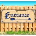 thumbnail image 1 of Entrance Arrow 13 oz Vinyl Banner With Metal Grommets, 1 of 4