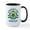 White/Black Inside, variant on CafePress - Argentina Soccer Mugs - 15 oz Ceramic Large White Novelty Mug