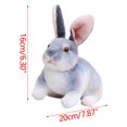 thumbnail image 3 of ufehgfjh,Kids Toys,Toys for Kids,Simulated Rabbit Doll,Plush Toy of The Chinese Year Rabbit Little White Rabbit Doll,Children's Birthday Gift, 3 of 3