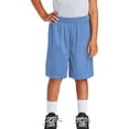 thumbnail image 1 of Youth PosiCharge Double-Layer Classic Mesh Short Carolina Blue X-Large, 1 of 5