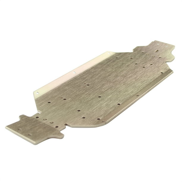 Chasis de metal 1/14 MODELOS MODIFICADOS MODIFICADOS PLACA INFERIOR PLACA ACCESORIO DE SIMULACIÓN REEMPLAZO DE PARTE DE COCHES PARA WLTOYS 144001-1249 144002 Inevent HA012039-00