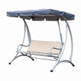 thumbnail image 6 of koolsoo Porch Swing Canopy Replacement Sunproof Waterproof for Garden Backyard Patio Navy blue, 6 of 8