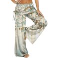 thumbnail image 2 of Yoga Pants,Clearance Women's Fashion Casual Trend Printed Elastic Straps Wide Leg Yoga Pants, 2 of 7