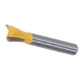 thumbnail image 2 of 6mm Shank Dovetail Bit, Woodworking Router Bit Milling Adjustable Depth Quickly Remove Chips Wear Resistant Oxidized With PTFE Coating For Industrial Use 5/8,1/2,3/8, 2 of 8
