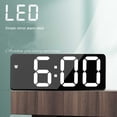 thumbnail image 3 of Billuyoard Reloj despertador Digital electrónico para dormitorio, pantalla de temperatura de cabecera, termómetro, despertador, calendario de fecha de Accesorios para electrodomésticos Tipo 1 Billuyoard HA072900-01, 3 of 6