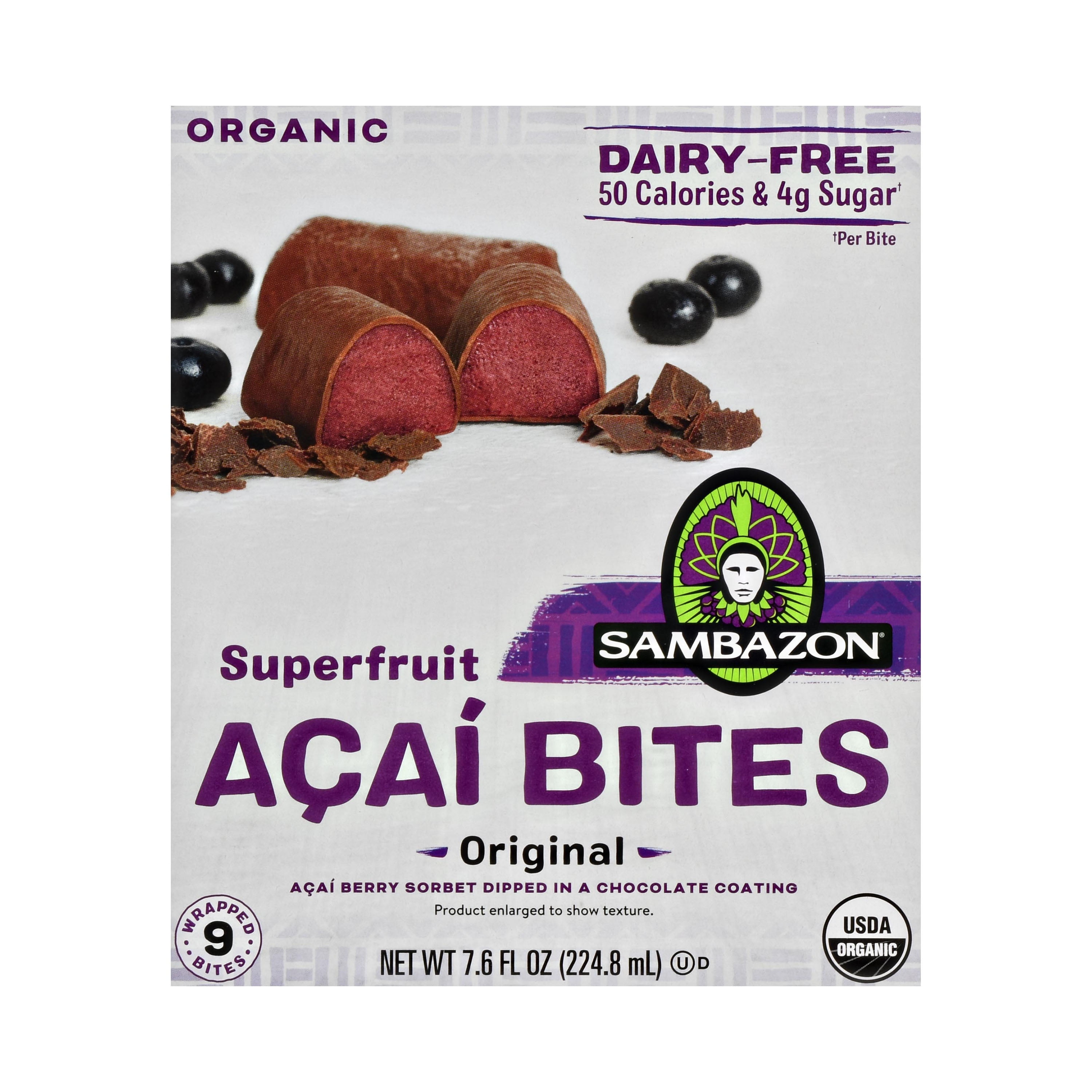 Sambazon: Acai Bites, 7.6 Oz - Walmart.com