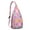 Pink-24, variant on Kawaii Donut Sling Backpack – Cute Mini Donut Design Shoulder Bag, Multi-Pocket Pack for Travel