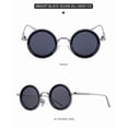 thumbnail image 2 of US Exclusive CY-GZ1504 Adjustable Zoom Polarized Sunglasses - Round Frame with UV Protection, 2 of 7