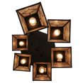 thumbnail image 3 of Meyda Tiffany 146196 Craftsman 6 Light 27" Wide Multi Light Pendant - MultiColor, 3 of 7