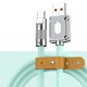 thumbnail image 1 of [Destacado] 120W 6A Cable De Carga Súper Rápida Tipo C De Aleación De Aluminio Interfaz Línea De Datos Con Indicador Luz De Avión Cargador De Pasajeros USB, 1 of 4