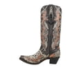 thumbnail image 3 of Corral Boots Womens Embroidered Studded Snip Toe Cowboy  Mid Calf Boots, 3 of 5