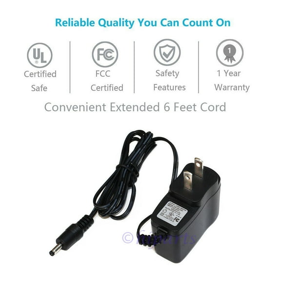 AC Power Adapter Blood Pressure Monitor Cord Hem-ADPTW5