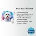 thumbnail image 2 of Maltese Dog Watercolor Style Mouse Pad Low Profile Gaming Mat, 2 of 7