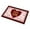 E, variant on SeekLGT Valentine Tablecloth 60x84 Inch Red Pink Love Heart Plaid Waterproof Polyester Rectangle Table Cover Spillproof Washable for Dining Party