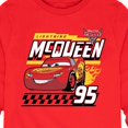 thumbnail image 3 of Disney's Cars - Lightning McQueen 95 - Toddler And Youth Long Sleeve Graphic T-Shirt, 3 of 5