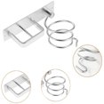 thumbnail image 5 of 4Pcs Multi-Functional Wall Mounted Hair Dryer Holder,Blow Dryer Rack Holder,Bathroom Bedroom Hair Styling Beauty Care Tools Organizer Storage Basket for Flat Iron,Curling Wand,Hair Straightener, 5 of 5