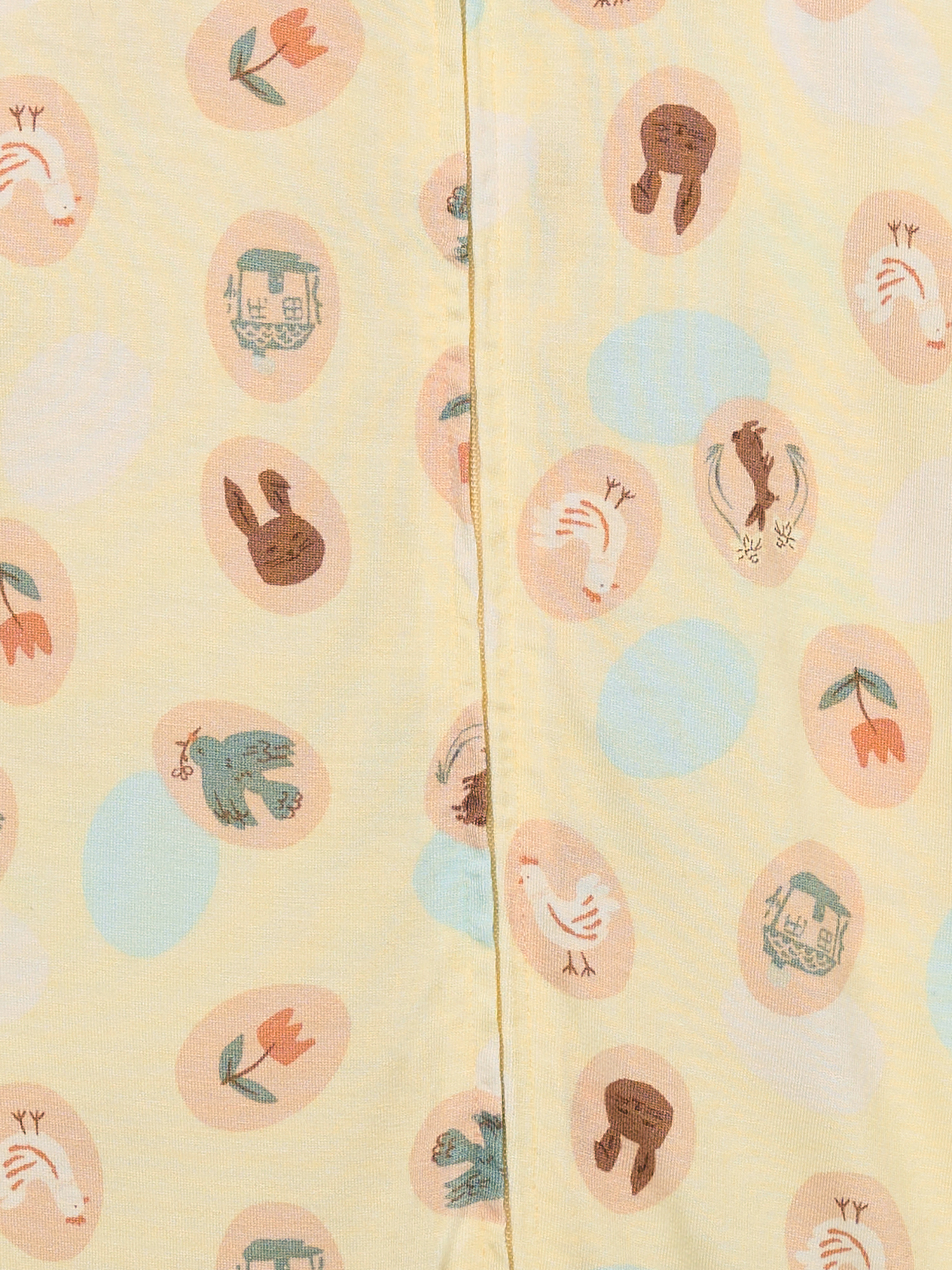 Modern Moments by Gerber Toddler Neutral Super Soft Easter One-Piece Pajama, Sizes 12M-5T