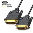thumbnail image 1 of Neinkie DVI Cable 1080P HD-Compatible Digital Signals Transmission PVC DVI to DVI Digital Connect Cable for Home Video, 1 of 8